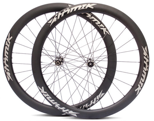 Disc Ready AtomiKC arbon wheel set -side view