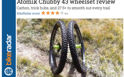 BIKE RADAR: Atomik CHUBBY 43 Wheelset Review