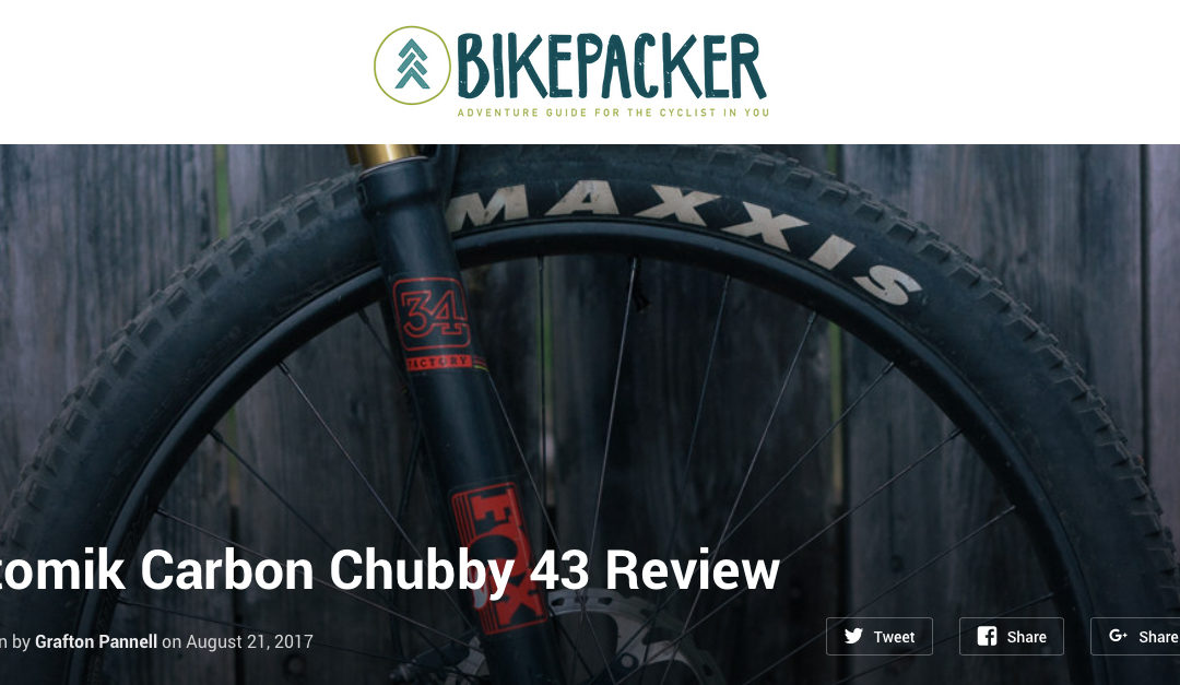 Atomik Carbon CHUBBY 43 Review - 27.5 Plus - Bikepacker