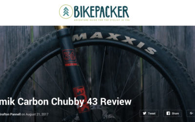 BIKEPACKER: Atomik Carbon CHUBBY 43 Wheelset Review